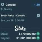Drake World Cup Bet