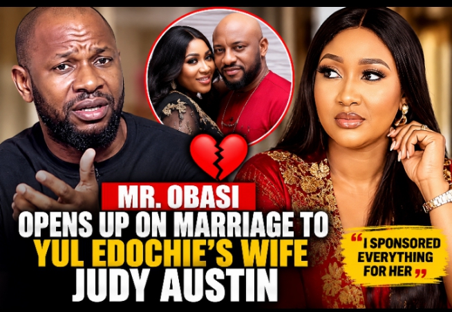 Mr. Obasi opens up on marriage to Yul Edochie’s wife Judy Austin