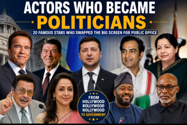 Actors Turned Politicians