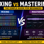 “Difference between mixing and mastering in music production explained”