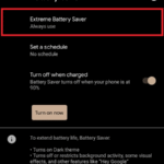 What Battery Saver Does on Android